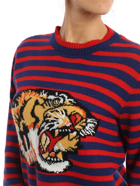 gucci home christmas sweater|Gucci tiger sweater women.